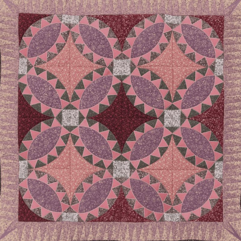 In a pickle machine embroidery table centre
